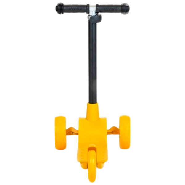 Детский трёхколёсный самокат Baby Mix Prime (8596164153765) 30 кг/ Желтый photo 3