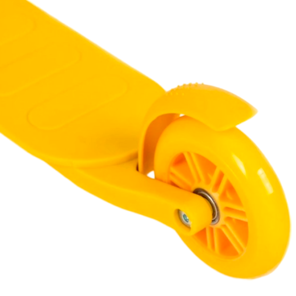 Детский трёхколёсный самокат Baby Mix Prime (8596164153765) 30 кг/ Желтый photo 4