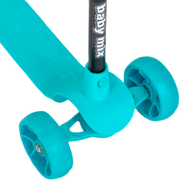 Детский трёхколёсный самокат Baby Mix Prime (8596164153772) 30 кг/ Blue photo 5 Детский трёхколёсный самокат Baby Mix Prime (8596164153772) 30 кг/ Blue photo 5
