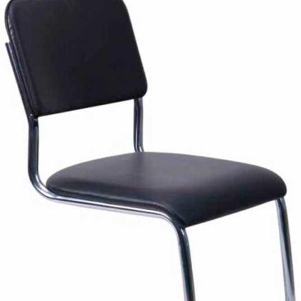 Scaun de birou AG Kvest Piele artificială/ Black Silver photo 4