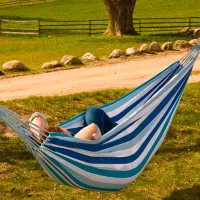 Гамак Royokamp Hammock XXL 1021171 160 кг/ Хлопок/ Blue photo 6
