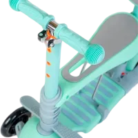Trotinetă pentru copii cu trei roți Baby Mix Multi (8596164153789) 30 kg/ Green photo 3