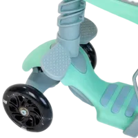 Trotinetă pentru copii cu trei roți Baby Mix Multi (8596164153789) 30 kg/ Green photo 4