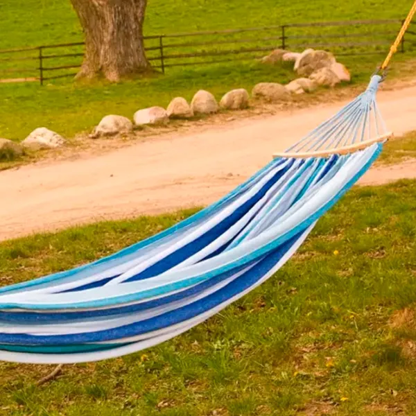 Гамак Royokamp Hammock Luxe XXL 1021201 150 кг/ Хлопок/ Blue photo 5