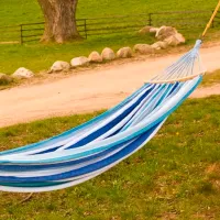 Гамак Royokamp Hammock Luxe XXL 1021201 150 кг/ Хлопок/ Blue photo 5