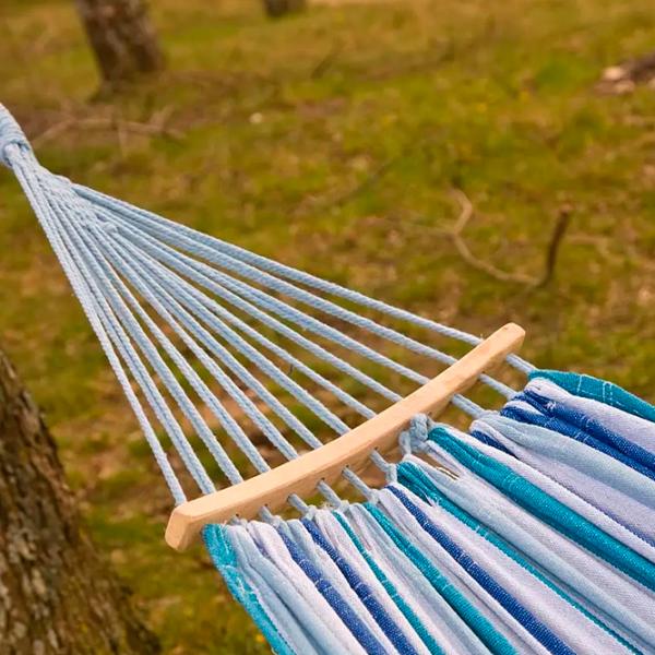 Гамак Royokamp Hammock Luxe XXL 1021201 150 кг/ Хлопок/ Blue photo 6