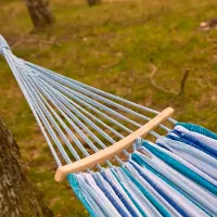 Гамак Royokamp Hammock Luxe XXL 1021201 150 кг/ Хлопок/ Blue photo 6