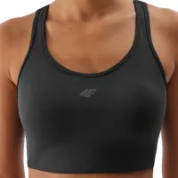 Bustieră pentru femei 4F 4FWSS24USBAF117 Black
