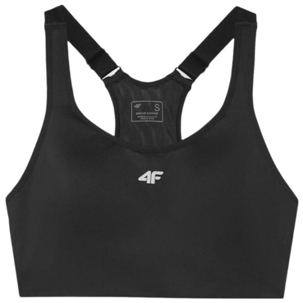 Bustieră pentru femei 4F 4FWSS24USBAF117 Black photo 4 Bustieră pentru femei 4F 4FWSS24USBAF117 Black photo 4