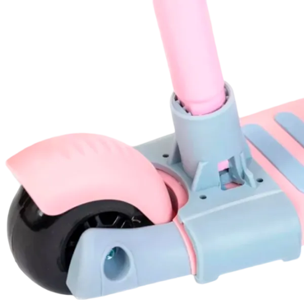 Детский трёхколёсный самокат Baby Mix Multi (8596164153796) 30 кг/ Pink photo 5