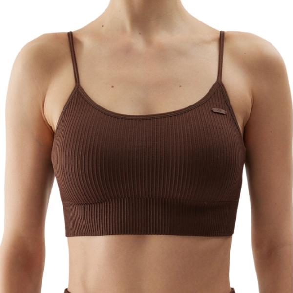 Bustieră pentru femei 4F 4FWSS24USBAF121 Brown photo 1