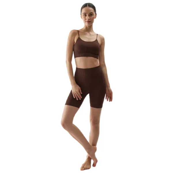 Bustieră pentru femei 4F 4FWSS24USBAF121 Brown photo 2