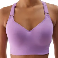 Bustieră pentru femei 4F 4FWSS24USBAF114 Purple