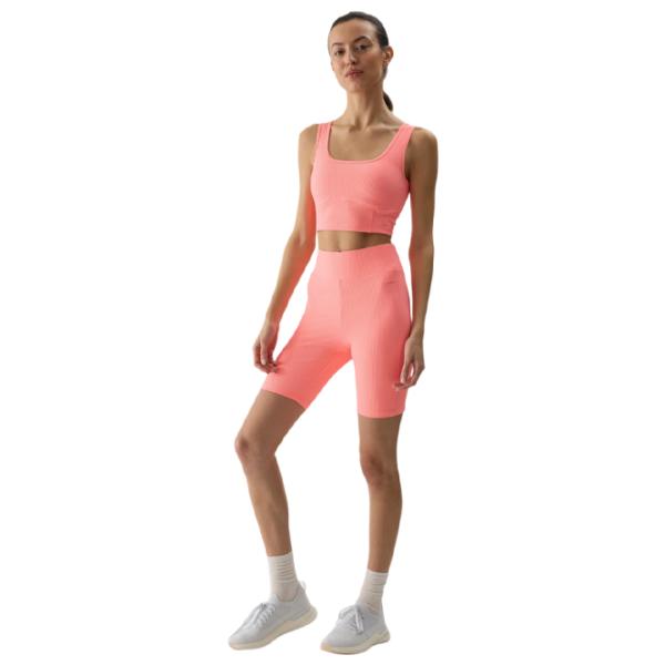 Bustieră pentru femei 4F 4FWSS24TSLEF072 Coral photo 3