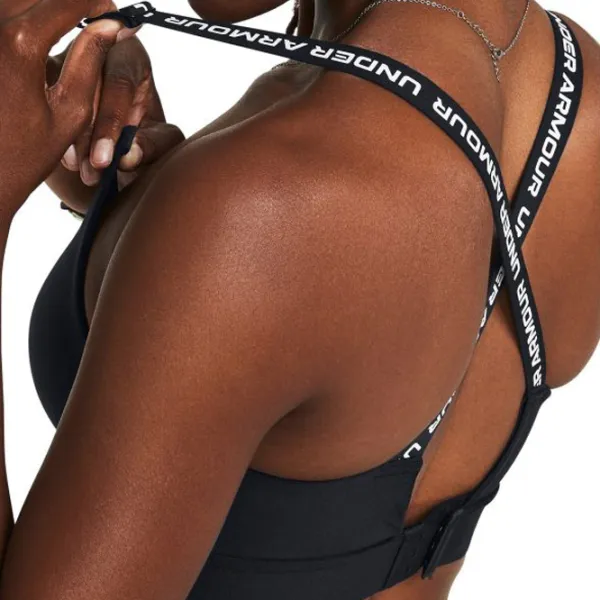 Bustieră pentru femei Under Armour Infinity Mid 2.0 Black photo 2 Bustieră pentru femei Under Armour Infinity Mid 2.0 Black photo 2