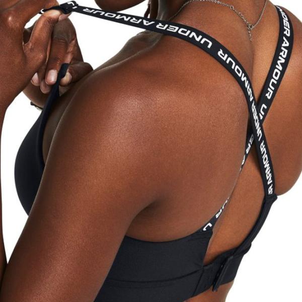 Bustieră pentru femei Under Armour Infinity Mid 2.0 Black photo 2 Bustieră pentru femei Under Armour Infinity Mid 2.0 Black photo 2