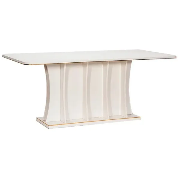 Кухонный стол зафиксированный Modalife Gold bella table Still ДСП/ Белый photo 1