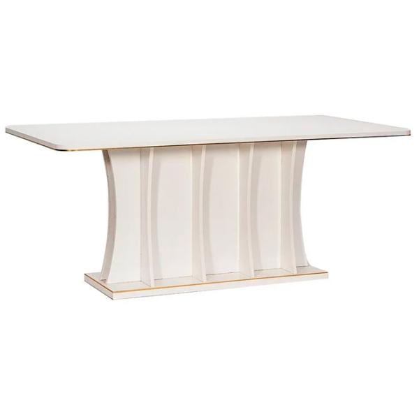 Кухонный стол зафиксированный Modalife Gold bella table Still ДСП/ Белый photo 1