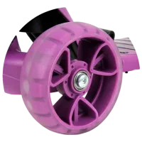 Trotinetă pentru copii cu trei roți Chipolino Kiddy Evo (3800931037895) 20 kg/ Purple photo 3