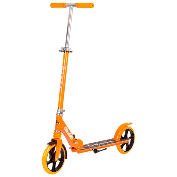 Детский двухколёсный самокат Chipolino Omega (3800931055462) 100 кг/ Оранжевый photo 1