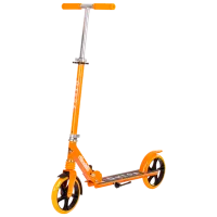 Детский двухколёсный самокат Chipolino Omega (3800931055462) 100 кг/ Оранжевый