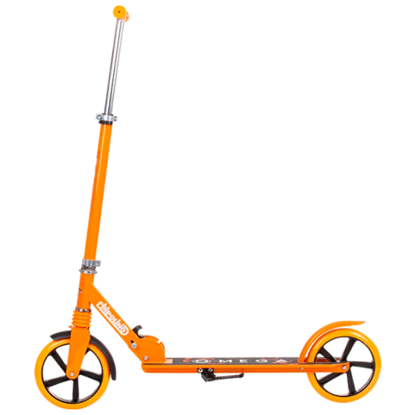 Детский двухколёсный самокат Chipolino Omega (3800931055462) 100 кг/ Оранжевый photo 2