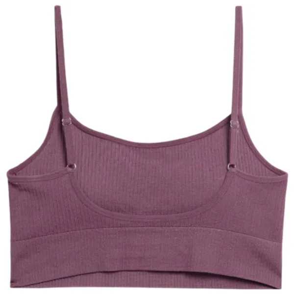 Bustieră pentru femei 4F 4FSS23USBAF031 Burgundy photo 2 Bustieră pentru femei 4F 4FSS23USBAF031 Burgundy photo 2