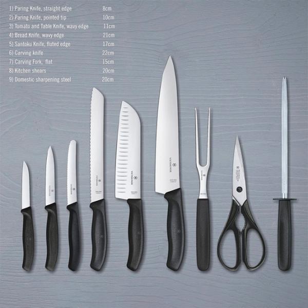 Set de cuțite Victorinox 6.7193.9 Oțel inoxidabil / Silver photo 3 Set de cuțite Victorinox 6.7193.9 Oțel inoxidabil / Silver photo 3