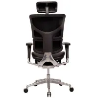 Офисное кресло AG SAIL L-01 Кожа/ Black photo 4