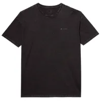 Tricou pentru bărbați 4F 4FWSS24TTSHM1316 100% bumbac/ Black