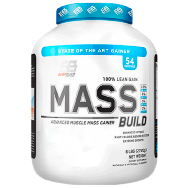 Gainer EverBuild 100% Mass Build (850052404192) 2720 g photo 1 Gainer EverBuild 100% Mass Build (850052404192) 2720 g photo 1