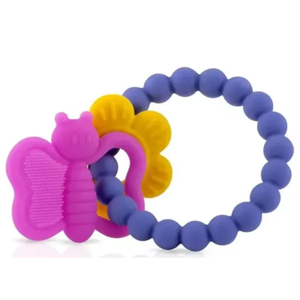 Jucărie pentru dentiție Nuby ID988 de la 3 luni photo 3