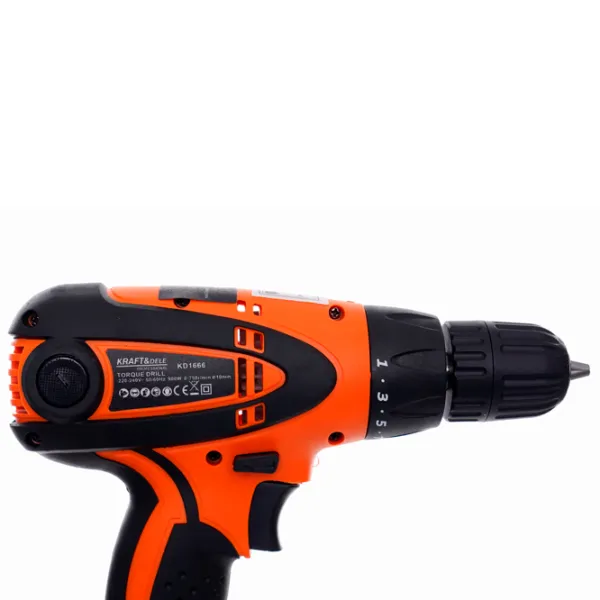 Дрель-шуруповерт Kraft&Dele KD1666 750 об/ мин photo 2