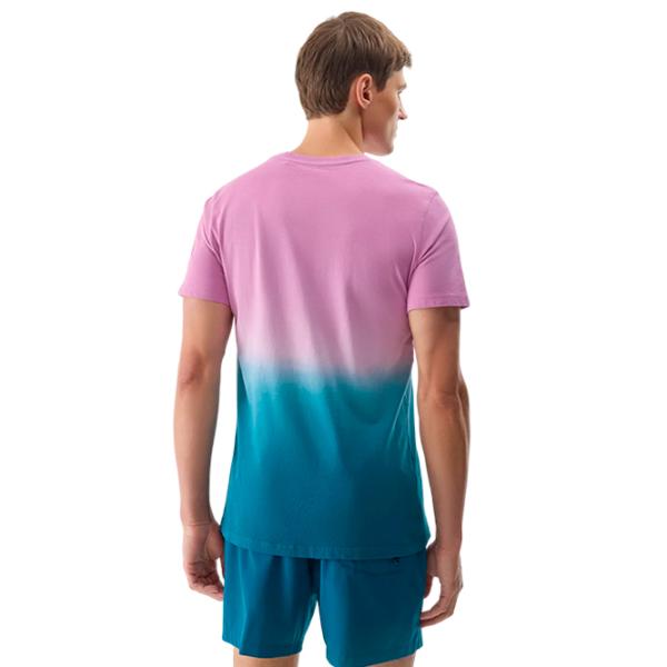 Tricou pentru bărbați 4F 4FWSS24TTSHM1290 100% bumbac/ Purple photo 3