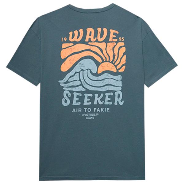 Tricou pentru bărbați 4F 4FWSS24TTSHM1318 100% bumbac/ Gray photo 2