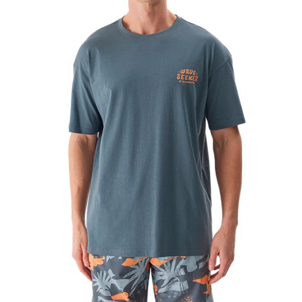 Tricou pentru bărbați 4F 4FWSS24TTSHM1318 100% bumbac/ Gray photo 3