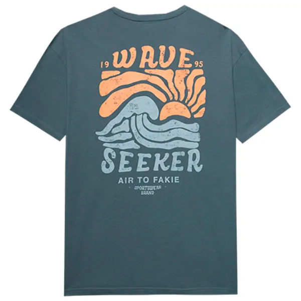 Tricou pentru bărbați 4F 4FWSS24TTSHM1318 100% bumbac/ Gray photo 2