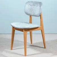 Scaun de bucătărie Mobicasa Otis Stofă/ Gray Topaz 92 photo 2
