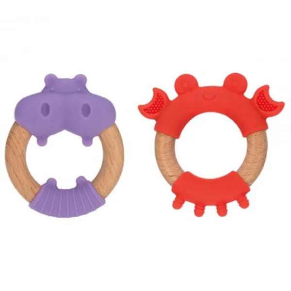 Игрушка для прорезывания зубов Nuby NV06010 от 3 месяцев photo 1
