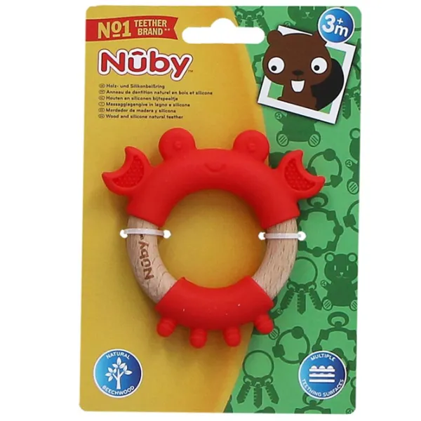Игрушка для прорезывания зубов Nuby NV06010 от 3 месяцев photo 2