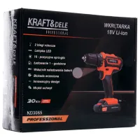 Mașină de găurit și înșurubat Kraft&Dele KD3065 1100 rot/ min photo 8