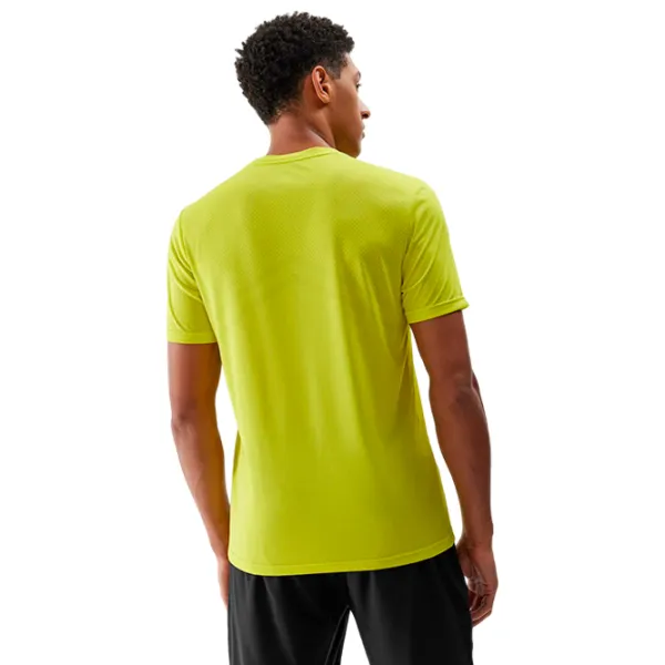 Футболка для мужчин 4F 4FWSS24TFTSM697 100% полиэстер/ Green photo 3