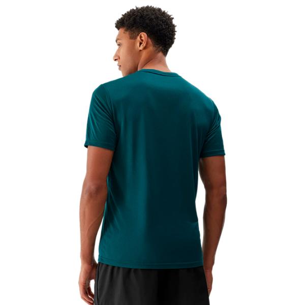 Tricou pentru bărbați 4F 4FWSS24TFTSM697 100% poliester/ Teal photo 3