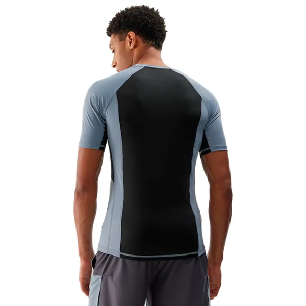 Футболка для мужчин 4F 4FWSS24TFTSM700 88% Полиамид/ Серый photo 3