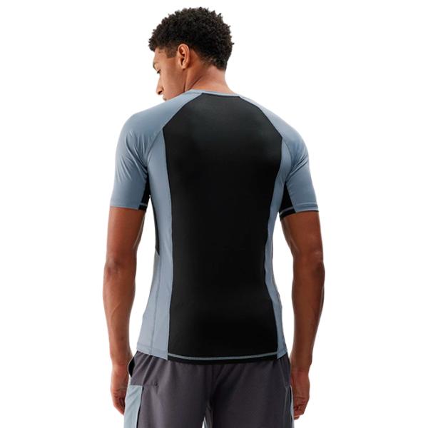 Футболка для мужчин 4F 4FWSS24TFTSM700 88% Полиамид/ Серый photo 3