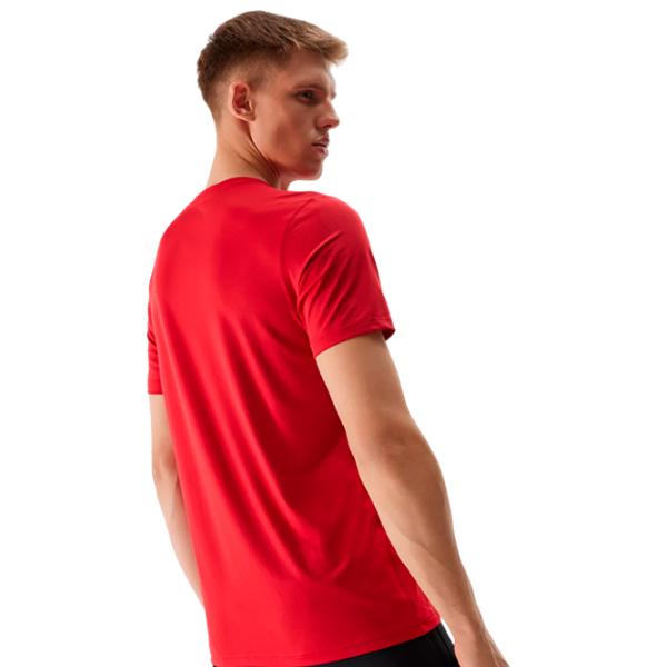 Tricou pentru bărbați 4F 4FWSS24TFTSM598 90% poliester/ Red photo 2
