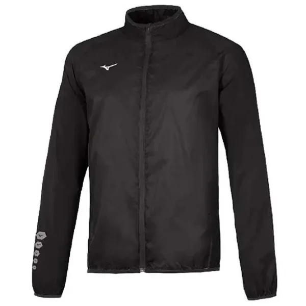 Jachetă pentru bărbați Mizuno Uni Auth Rain Semi-sezon/ Black photo 1