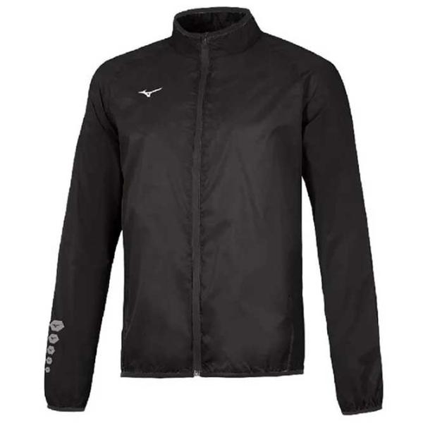 Jachetă pentru bărbați Mizuno Uni Auth Rain Semi-sezon/ Black photo 1