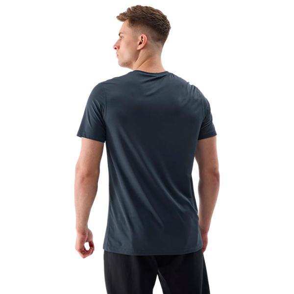 Футболка для мужчин 4F 4FWSS24TFTSM598 90% полиэстер/ Blue photo 2