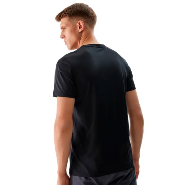 Tricou pentru bărbați 4F 4FWSS24TFTSM598 90% poliester/ Black photo 3